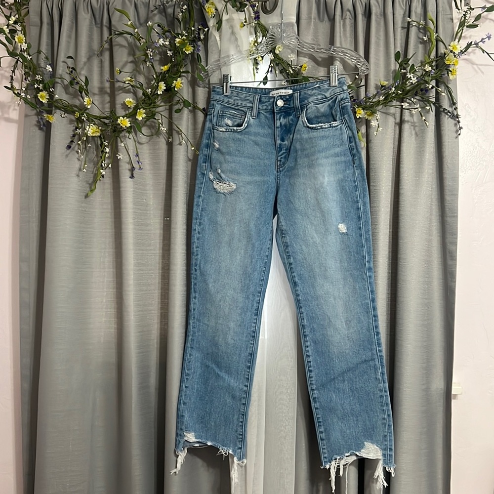 Flying monkey light washed jeans